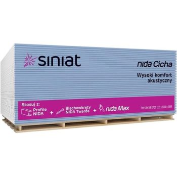   NIDA Cicha (Halk) (DFH1IR) gipszkartonlap 12,5*1200*2000  2,4 m2