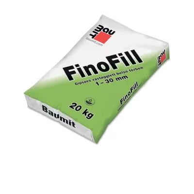 Baumit Fino Fill gipszes vak.1-30mm 20kg 60zsák/raklap