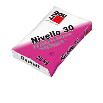 Baumit Nivello 30 aljzatkiegyenlítő 2-30 mm 25kg/zsák 48zsák/raklap