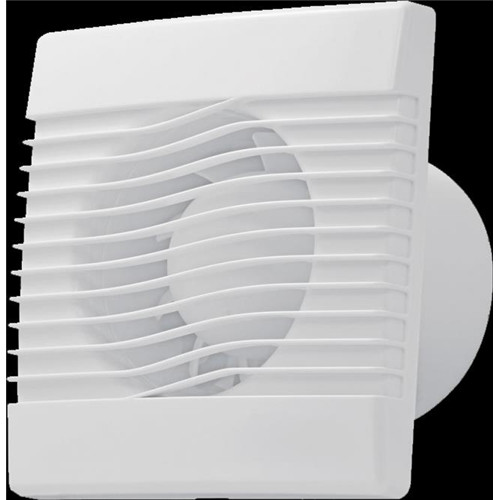 Axiális ventilátor BASIC fehér, átmérő: 10 cm