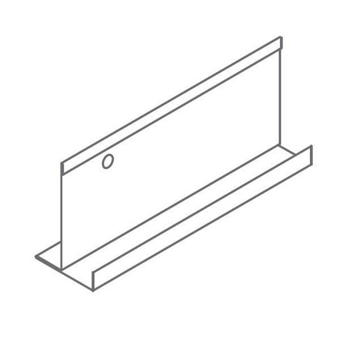 Owa F-profil 12 mm kartonhoz 3000x31x38 mm  12 db/doboz Nr.8030/13