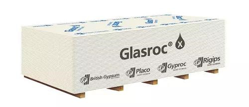 Rigips Glasroc  X 1200x2000 12,5mm időjárásálló építőlemez 2,4 m/db A1 .