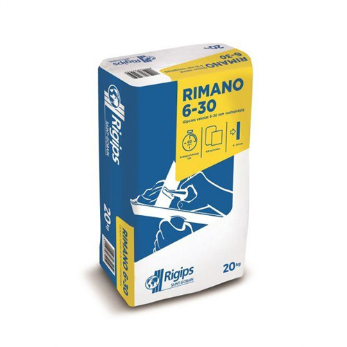 Rigips Rimano 6-30mm kézi vakolat 20kg/zsák