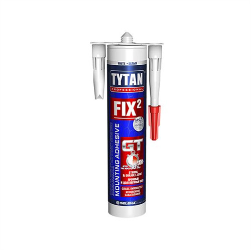 Tytan Fix2 GT fehér szerelési ragasztó 290ml