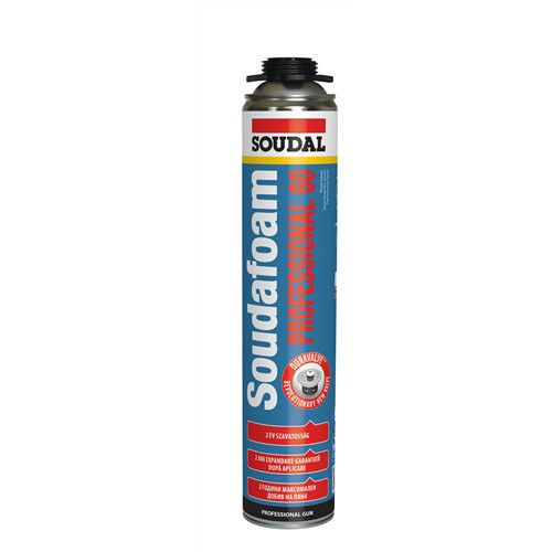 Soudal Pisztolyhab 750m -l Soudafoam Gun Professional 60